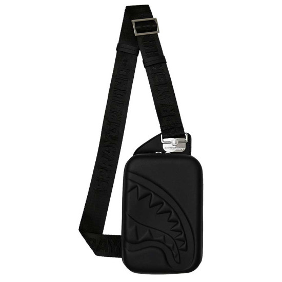 Sprayground Τσαντάκι ώμου Printed Zip Shark Empossed Sling